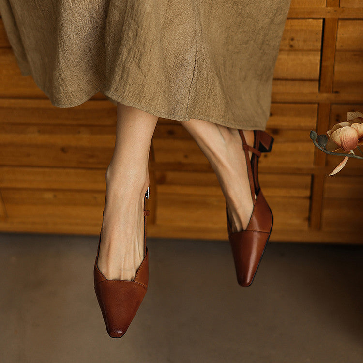 Serelle | Tacchi Slingback in Pelle