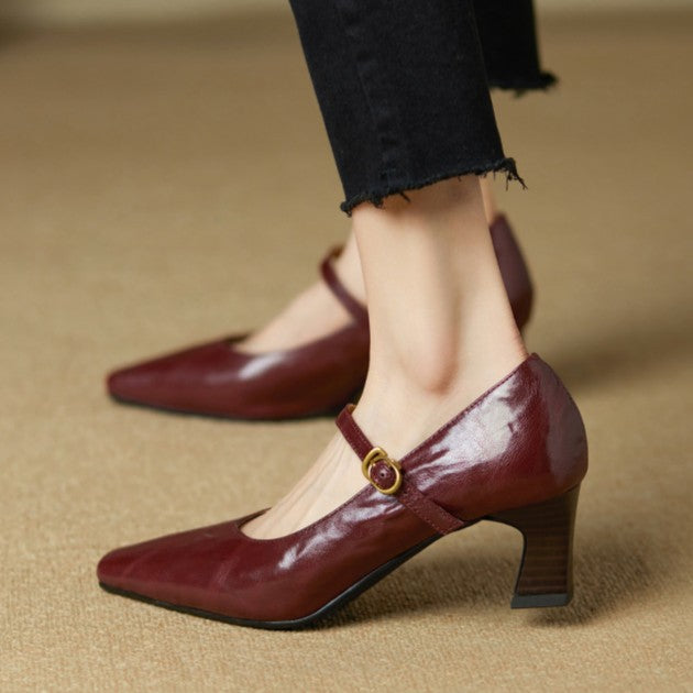 Orvane Mary Jane in Pelle
