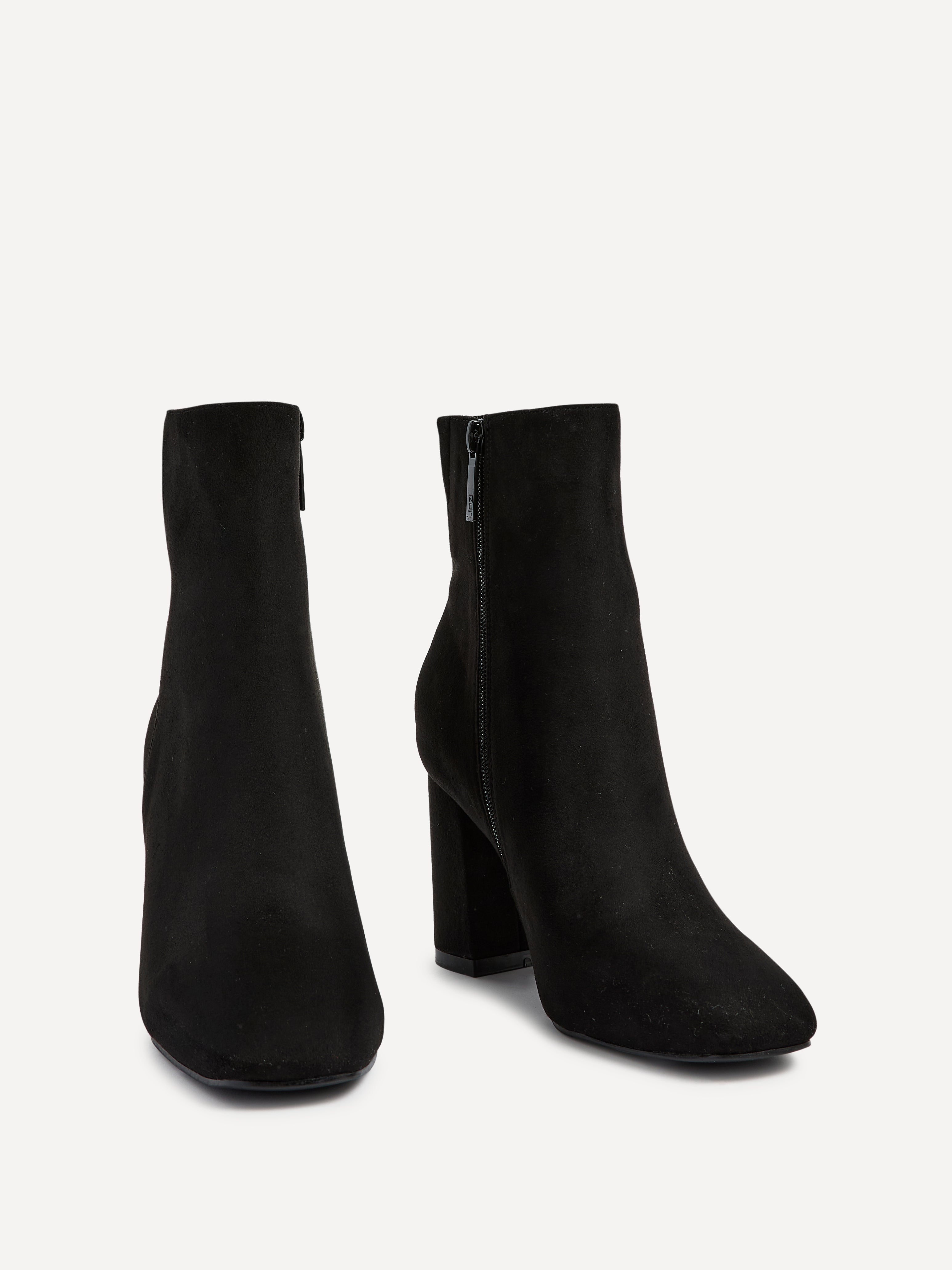 Selene | Stivaletti Eleganti in Eco-Suede con Tacco a Blocco