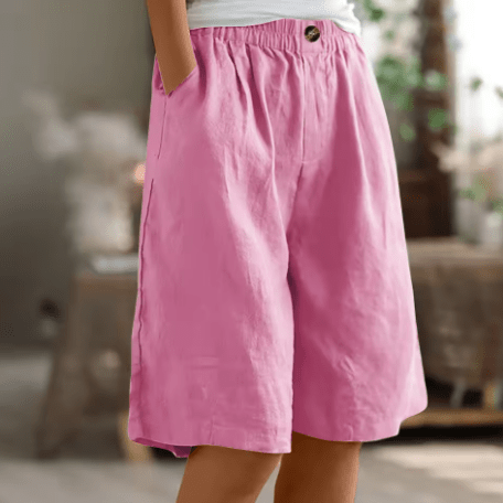 Frances | pantaloni corti in cotone confortevoli