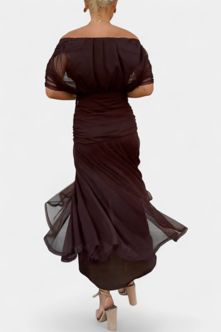 Alondra™ | Vestito Lungo Floreale con Scollatura a V