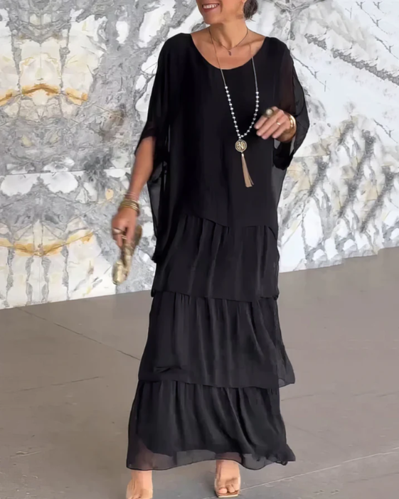 Lara | Abito Maxi Fluttuante Elegante