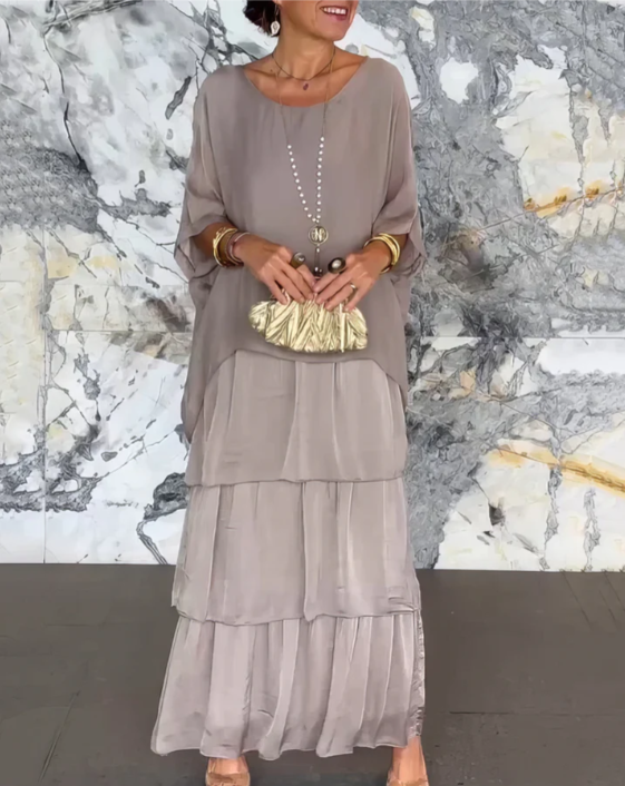 Lara | Abito Maxi Fluttuante Elegante