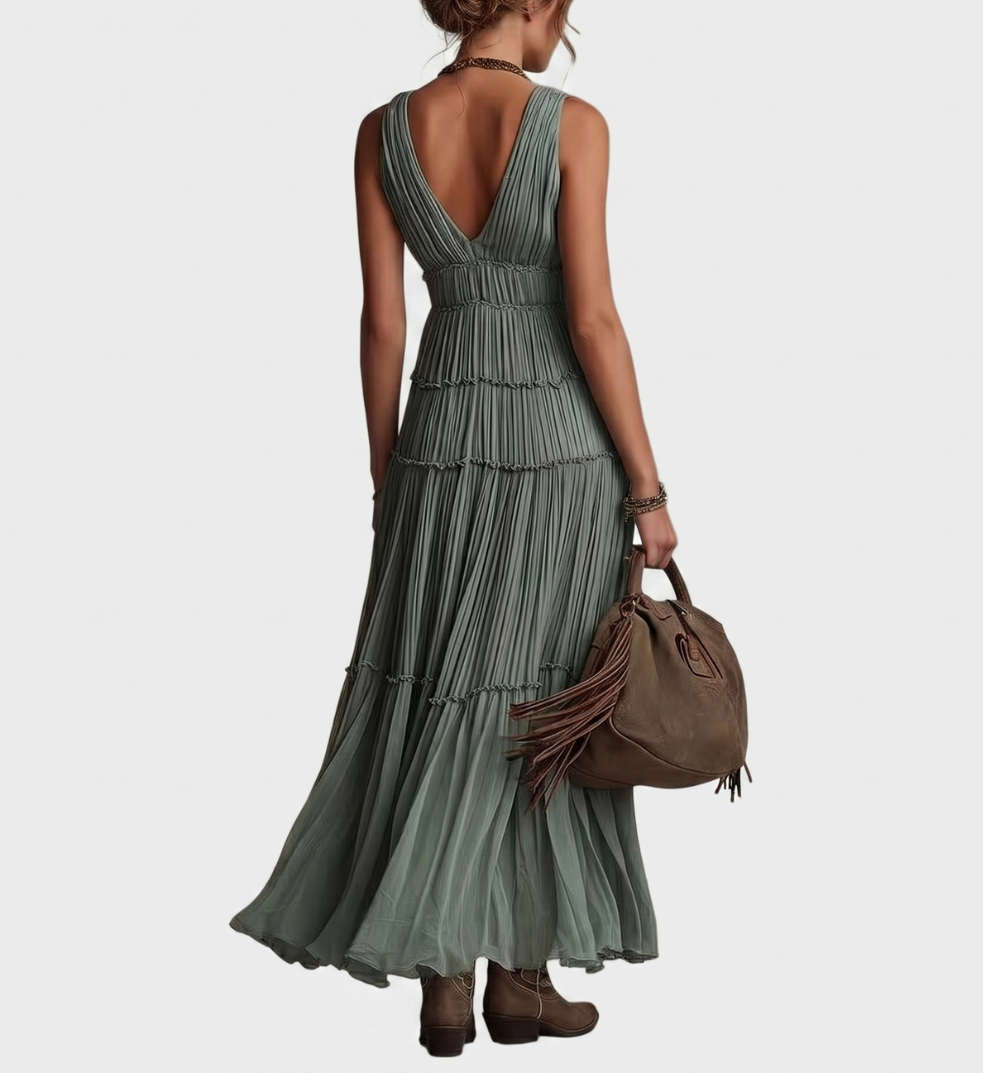 Bonnie | Abito Maxi Bohemien Senza Sforzo