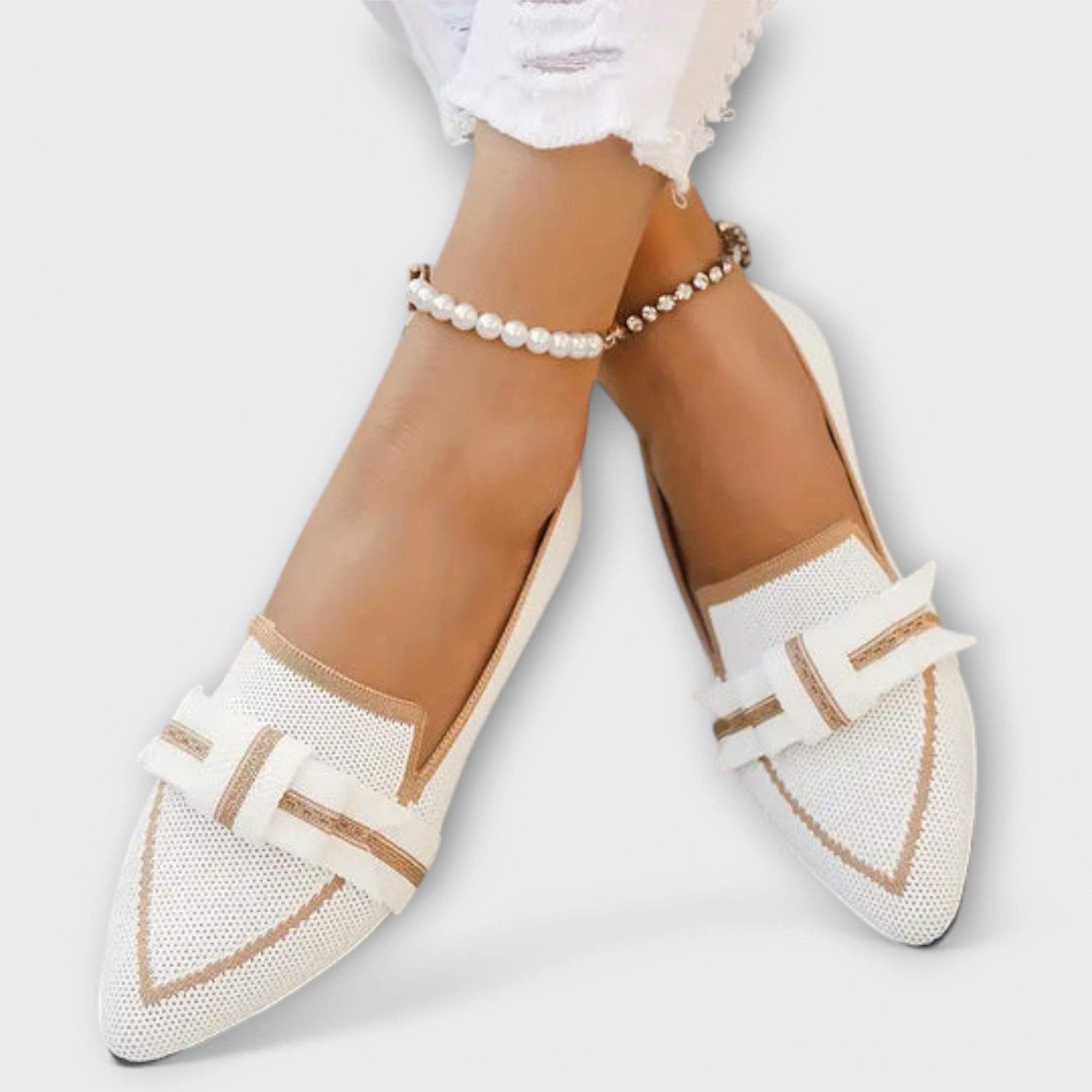 Celia - Scarpe basse intrecciate