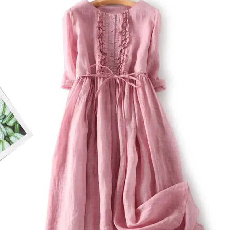 Nadège | Abito Maxi Leggero come una Piuma -