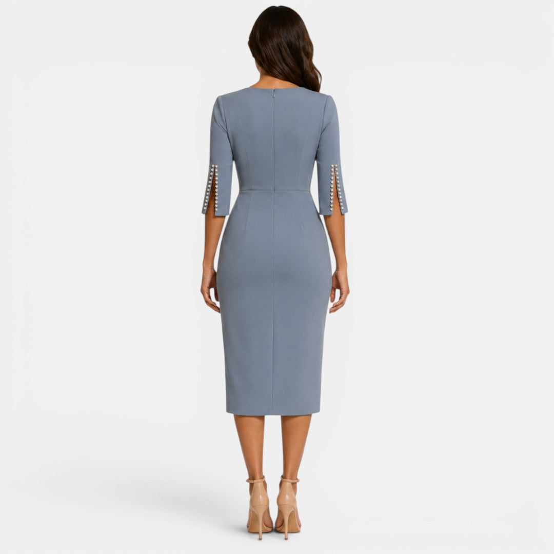 Tailored Midi Dress | Refined Business and Formal Wear