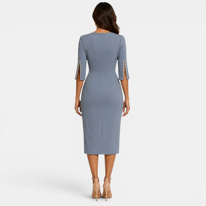 Tailored Midi Dress | Refined Business and Formal Wear