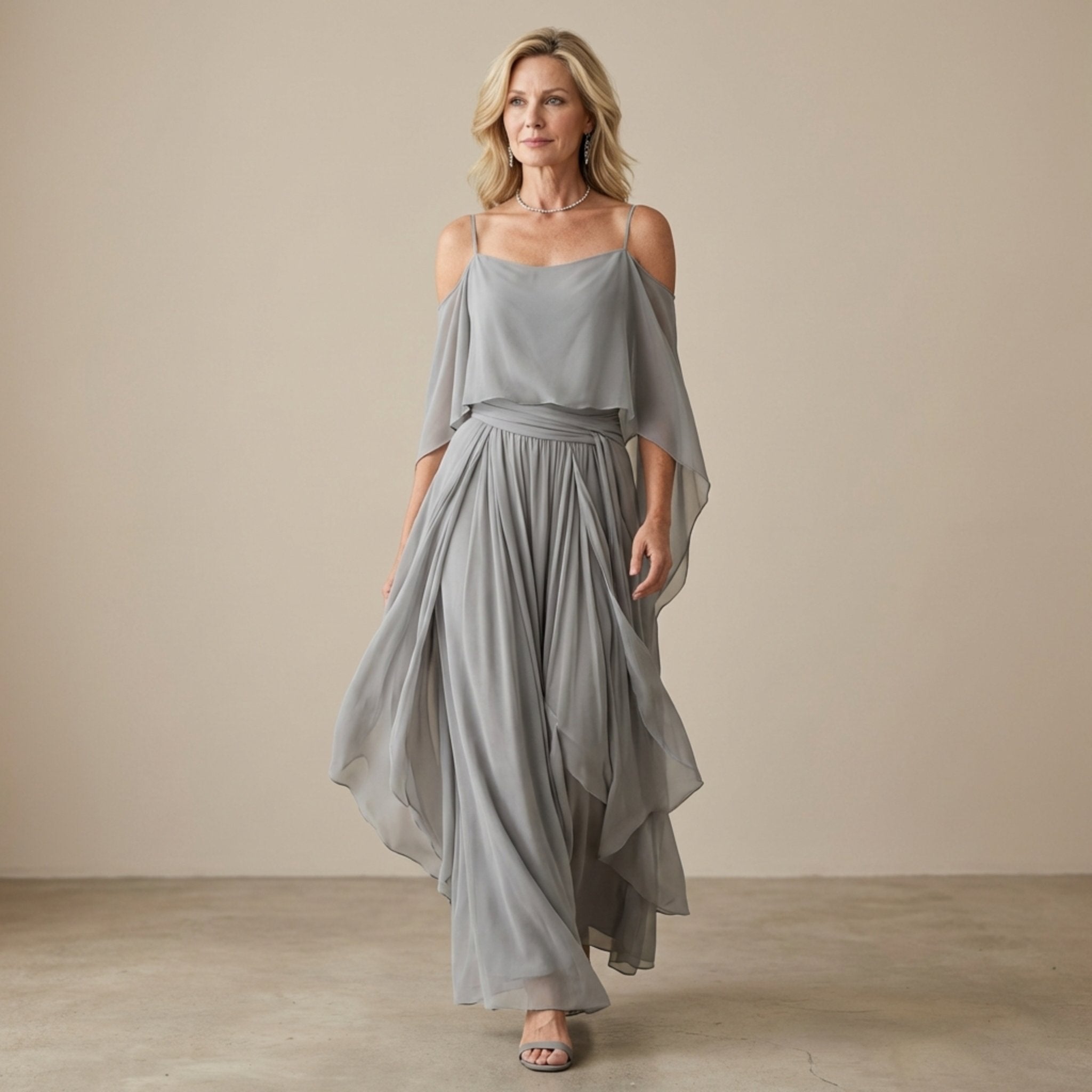 Ivah™ | Set Fluttuante Off-Shoulder