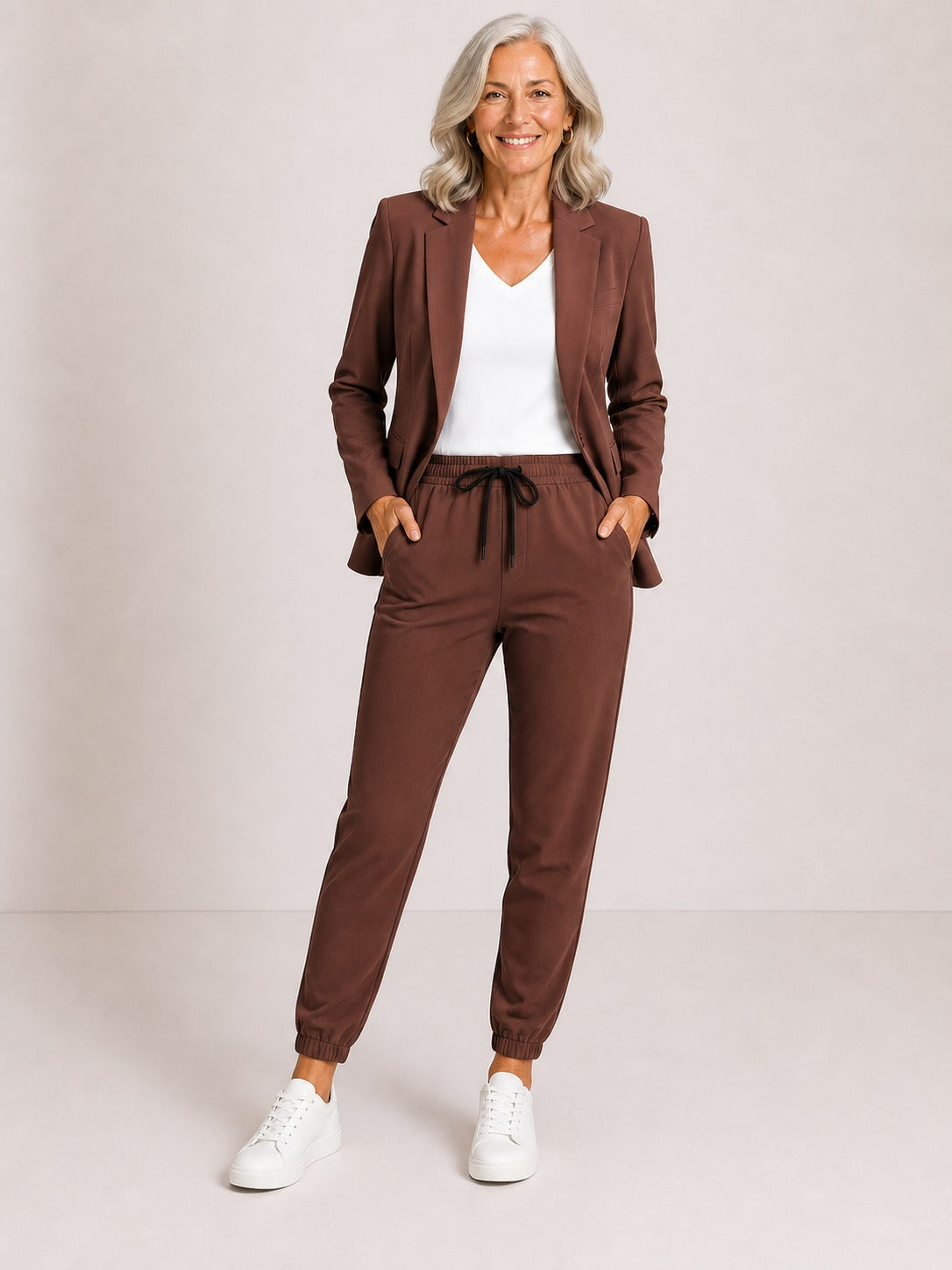 Heather | Set Elegante Comodo in Stretch 🌿
