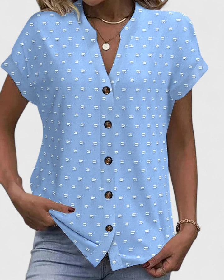 Christina | Comfortable V-Neck Shirt