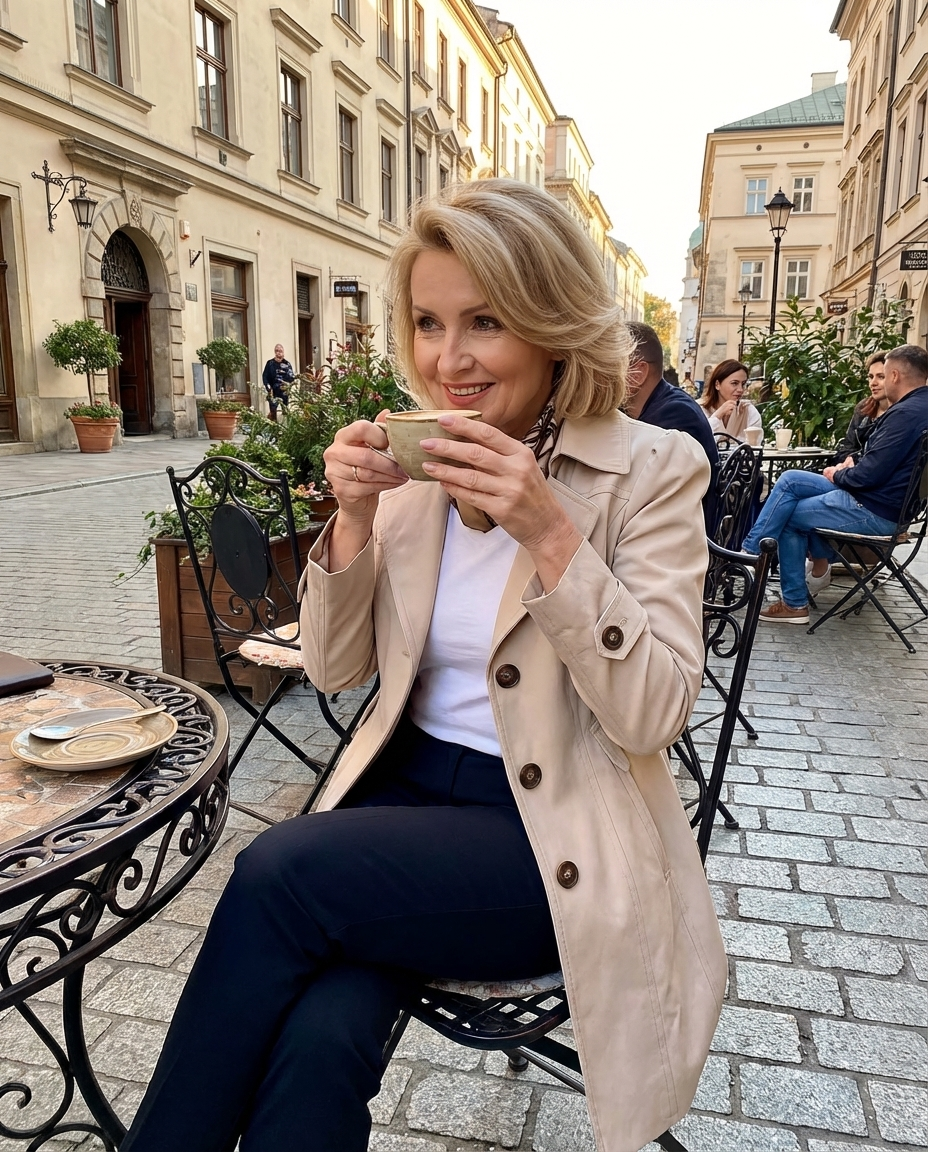 Olivia – Cappotto Estivo Elegante