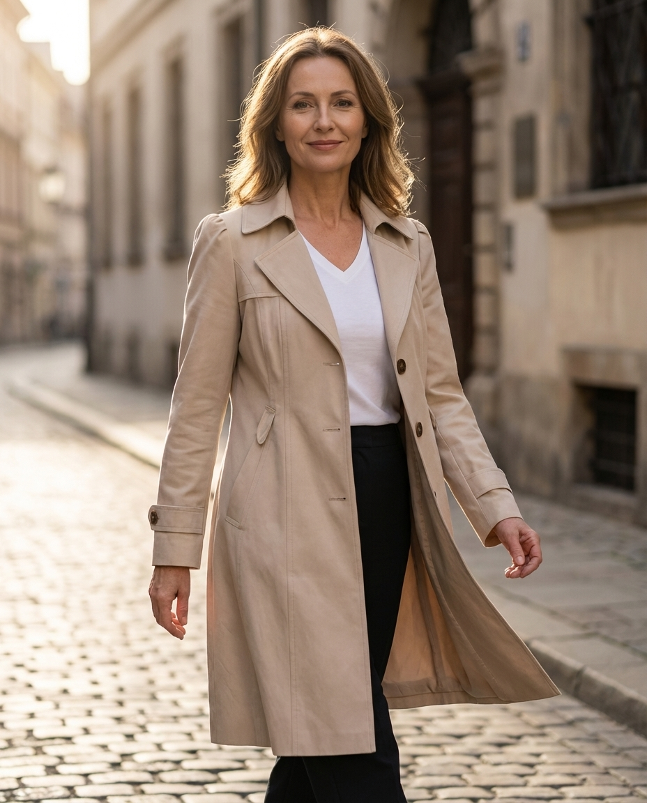 Olivia – Cappotto Estivo Elegante