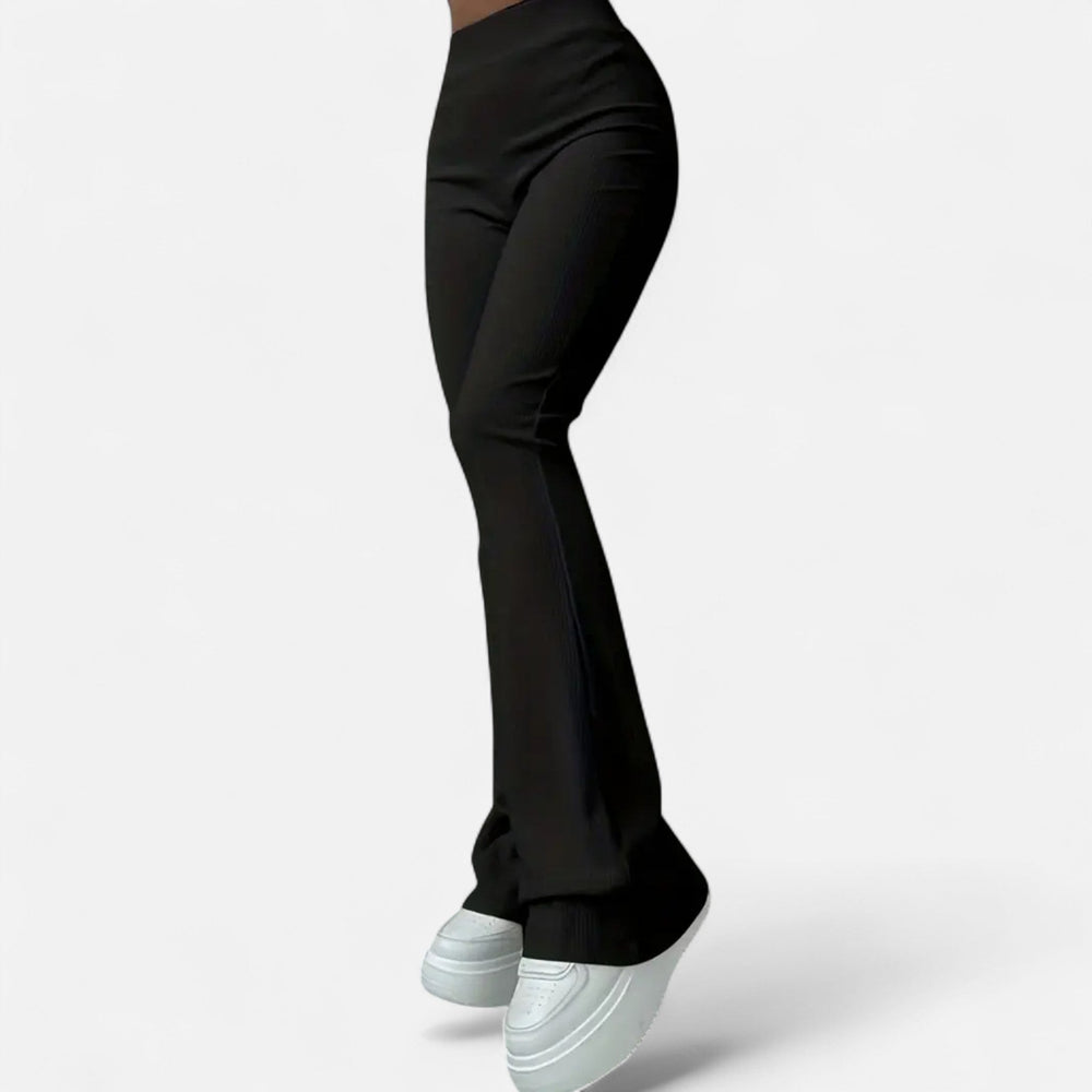 Valmonti high-waist ribbed slim leggings in a slim, flattering fit