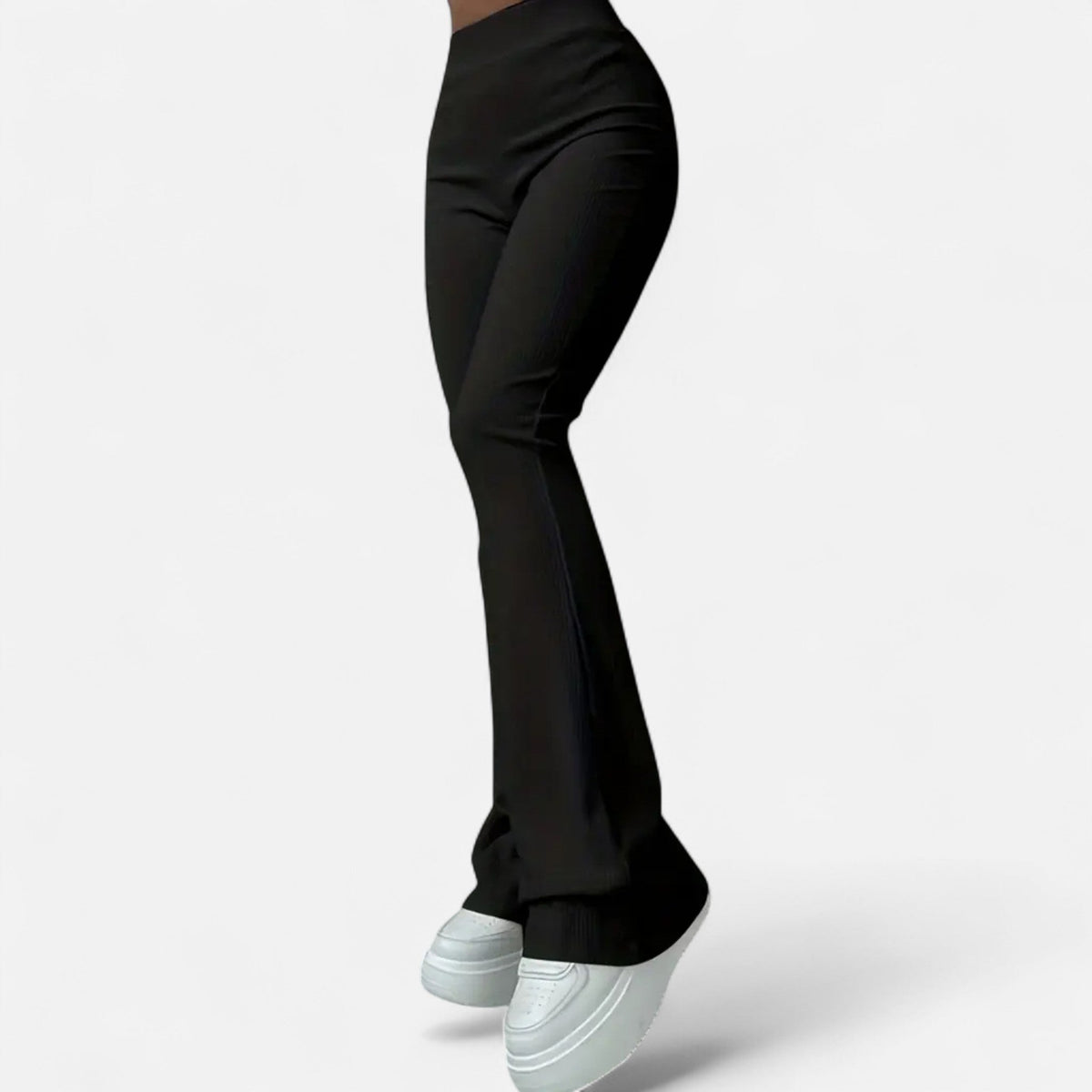 Valmonti high-waist ribbed slim leggings in a slim, flattering fit
