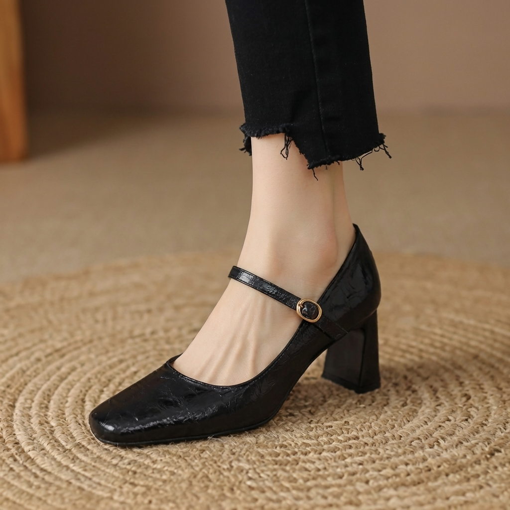 Tacchi con Cinturino in Pelle Monroe