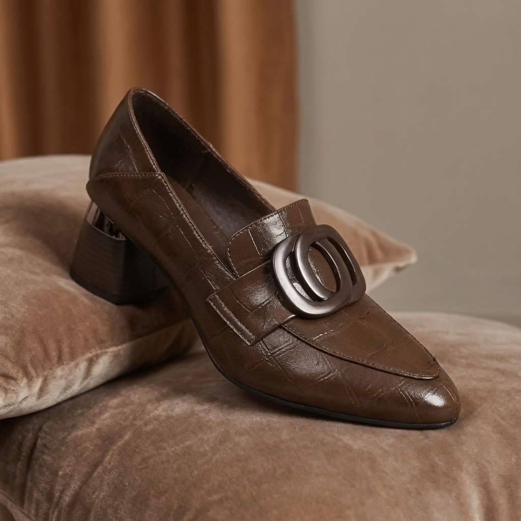 Valora Scarpe con Tacco in Pelle