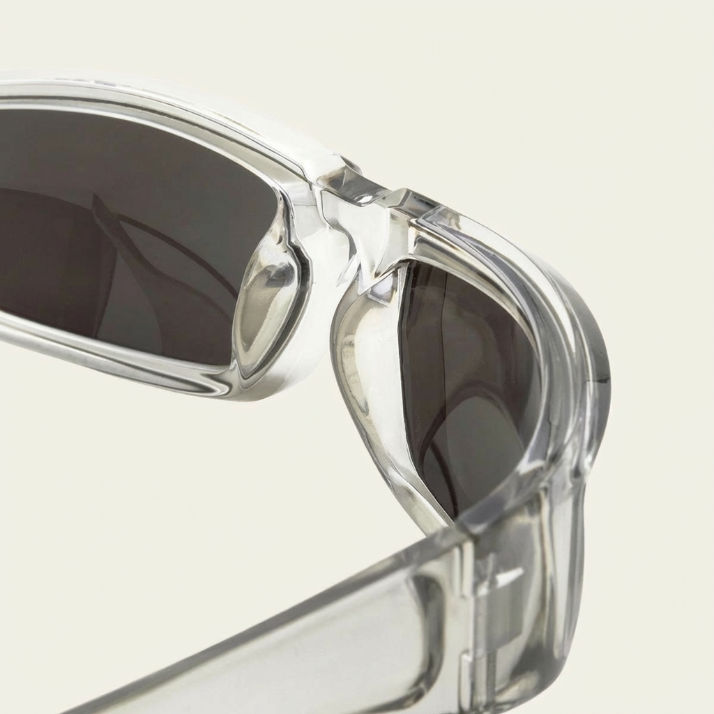 Kim's | WOMEN'S SUNGLASSES | RECTANGULAR | TRANSPARENT