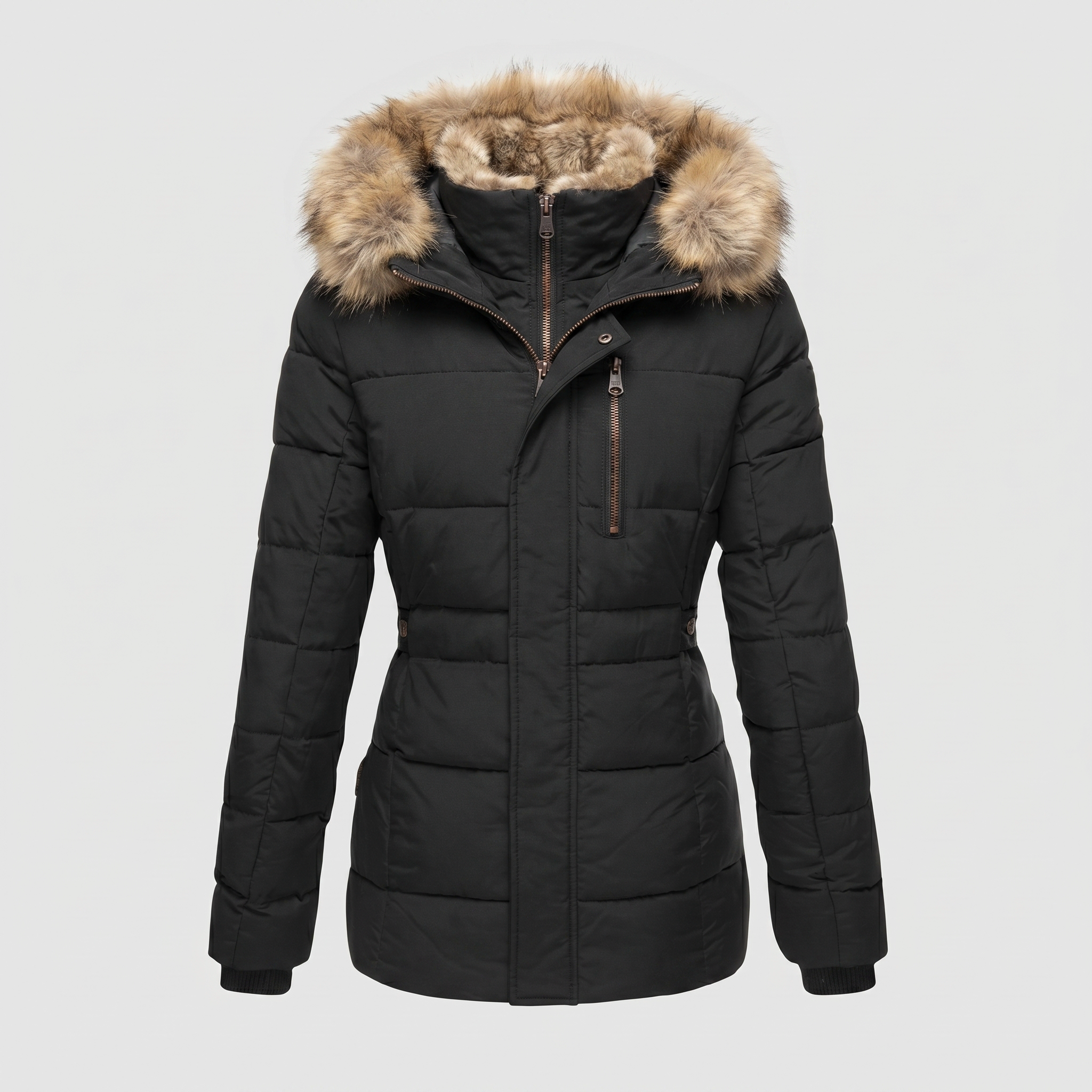 KIM'S | WOMEN'S PARKA | QUILTED | CINCHED