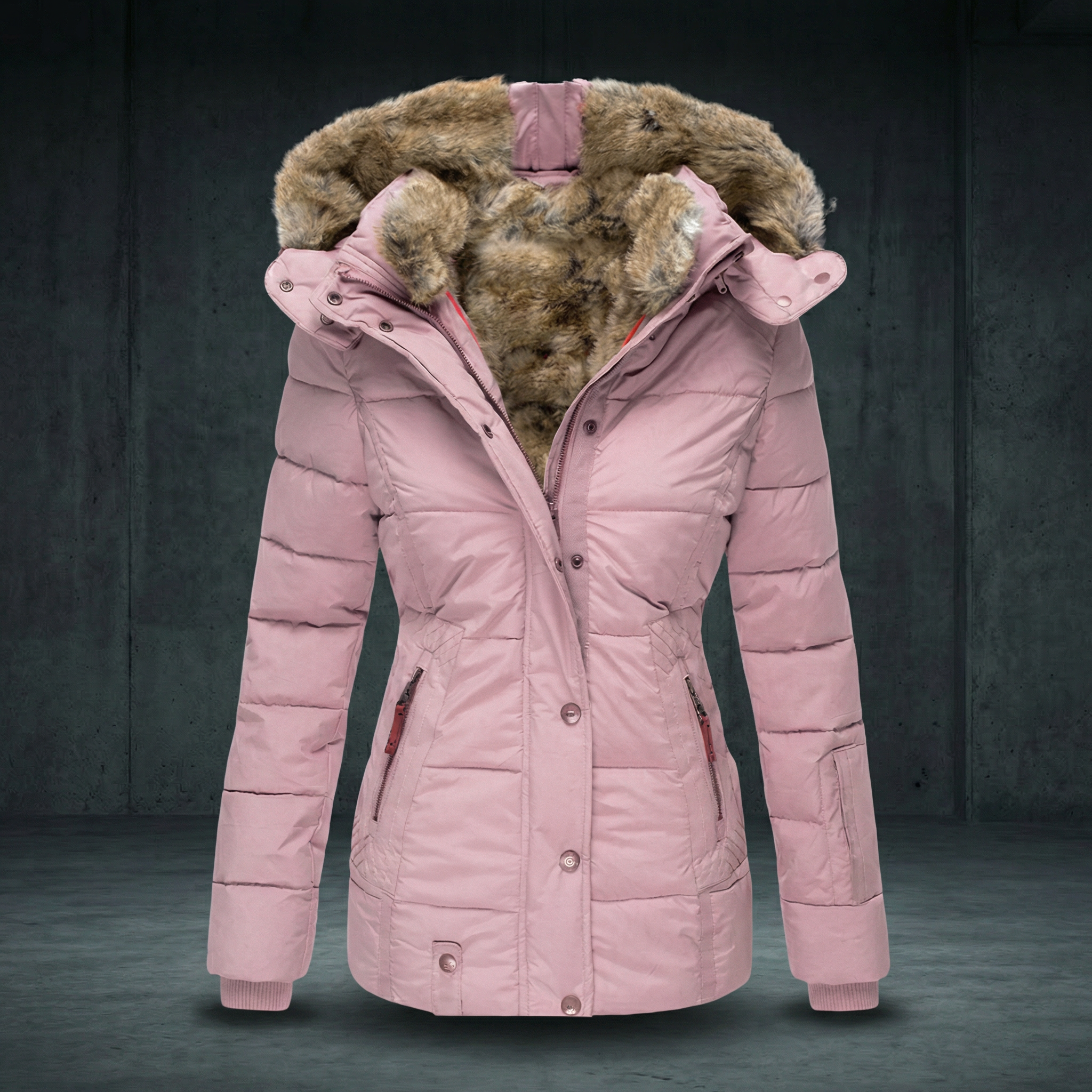 KIM'S | WOMEN'S PARKA | QUILTED | CINCHED