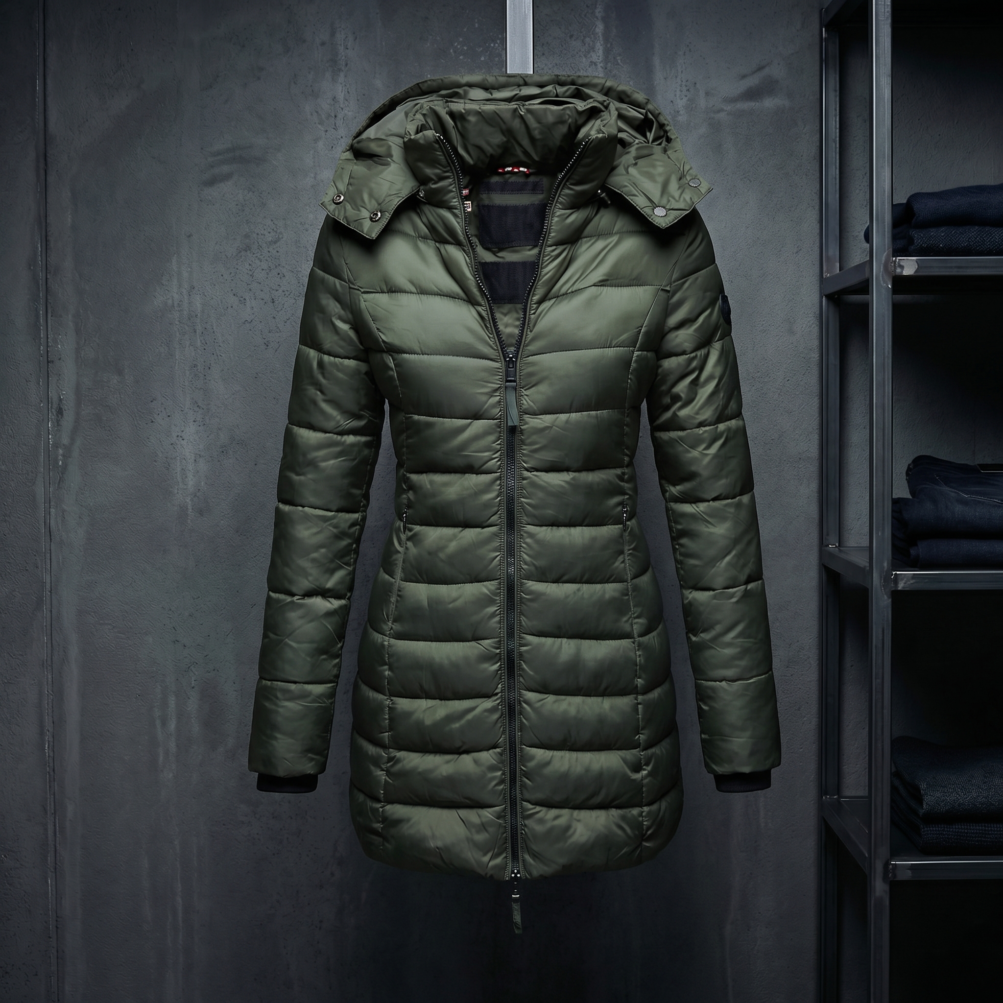 KIM'S | WOMEN'S PUFFER COAT | QUILTED | ZIP FRONT