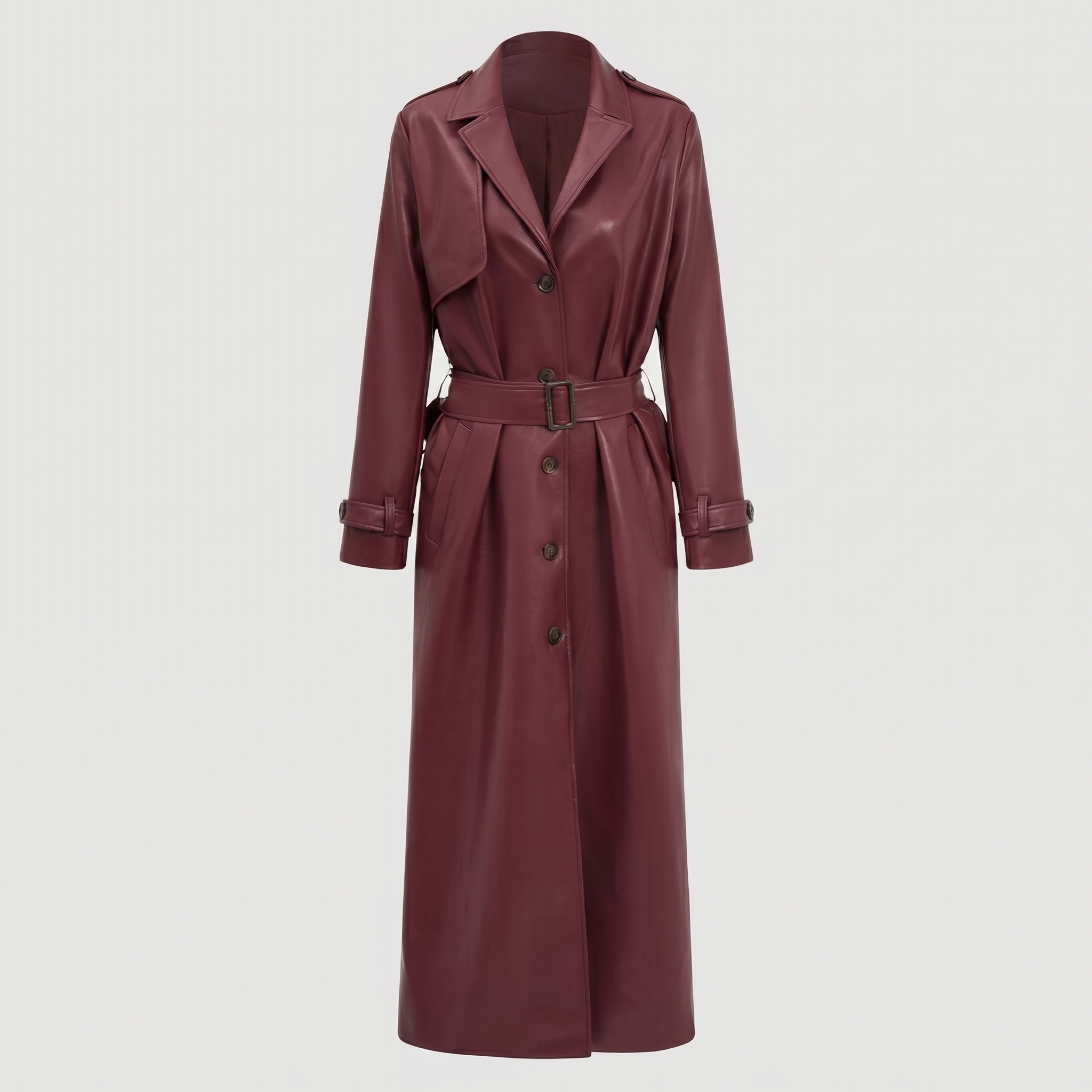 KIM'S | WOMEN'S TRENCH COAT | LONGLINE | BELTED