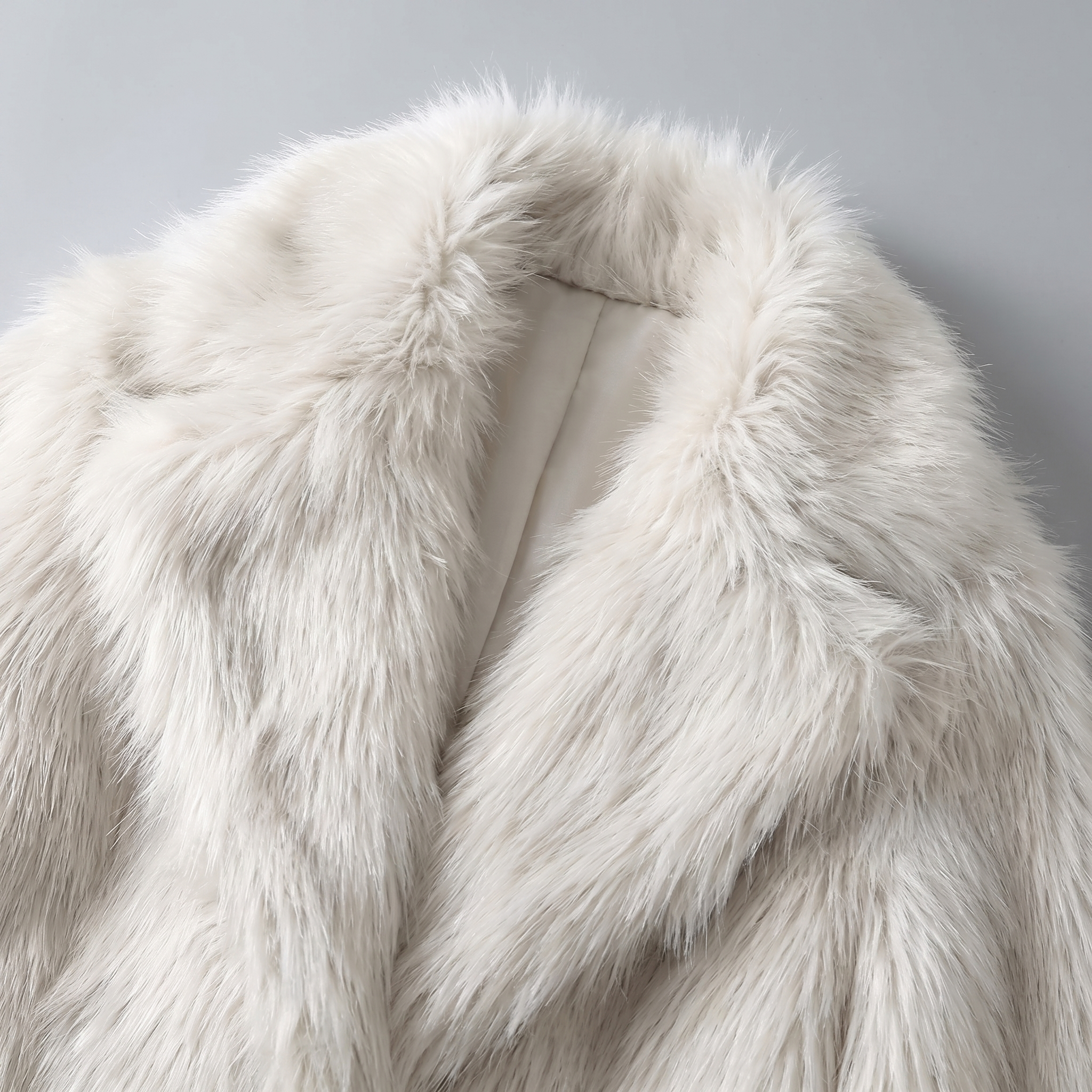KIM'S | WOMEN'S COAT | FAUX FUR | OPEN FRONT