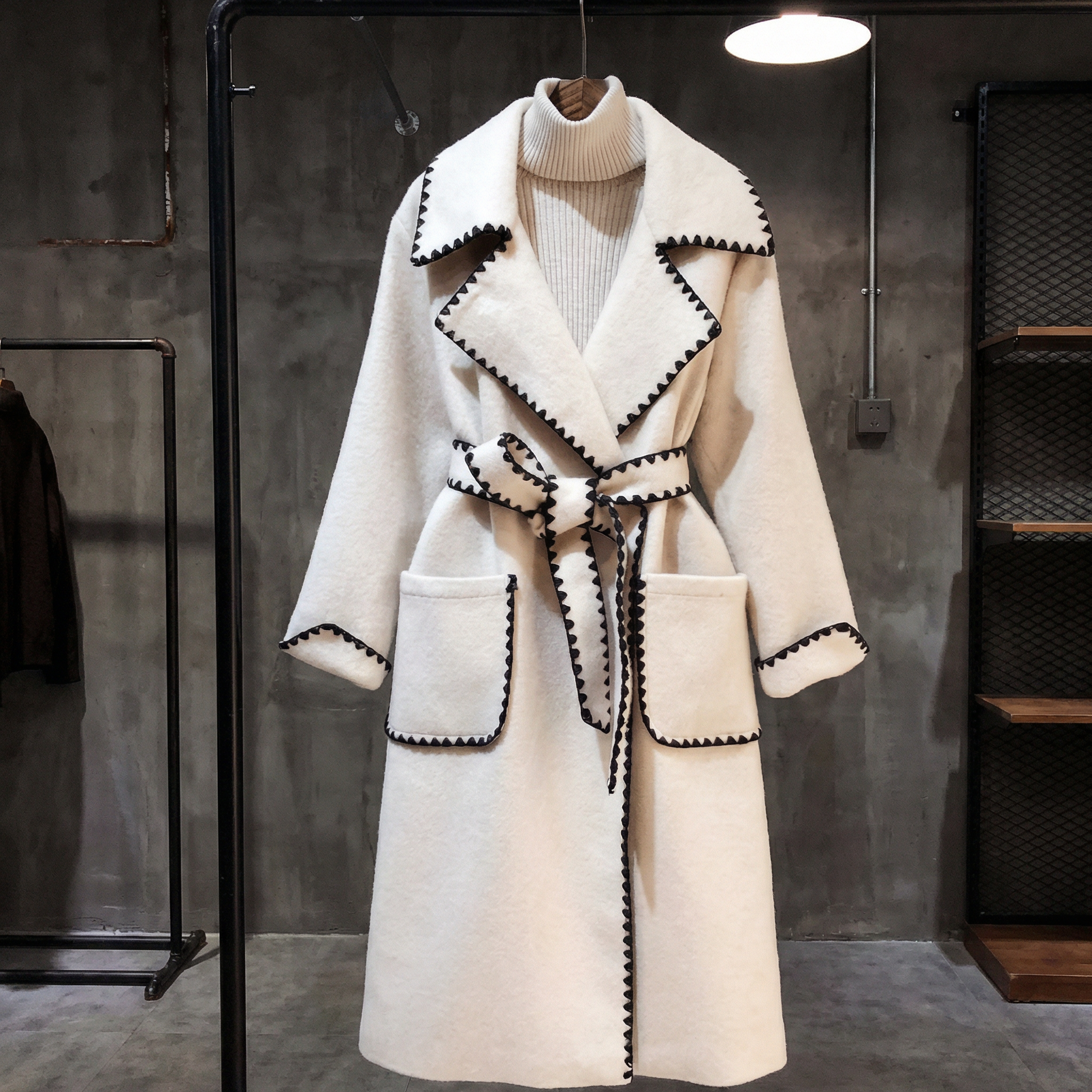 KIM'S | WOMEN'S COAT | WRAP STYLE | BELTED