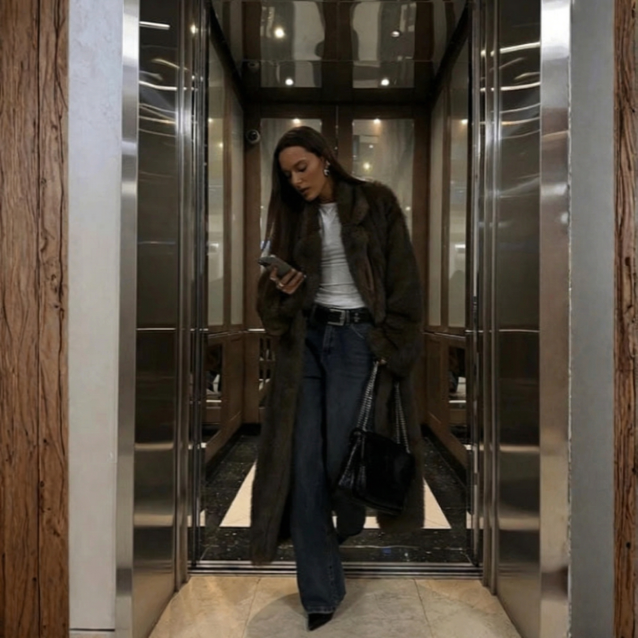 KIM'S | WOMEN'S COAT | LONGLINE | FAUX FUR