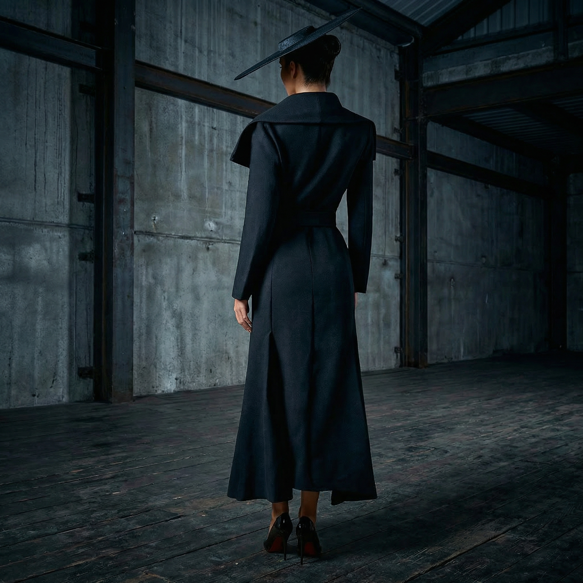 KIM'S | WOMEN'S COAT | LONGLINE | WIDE LAPEL
