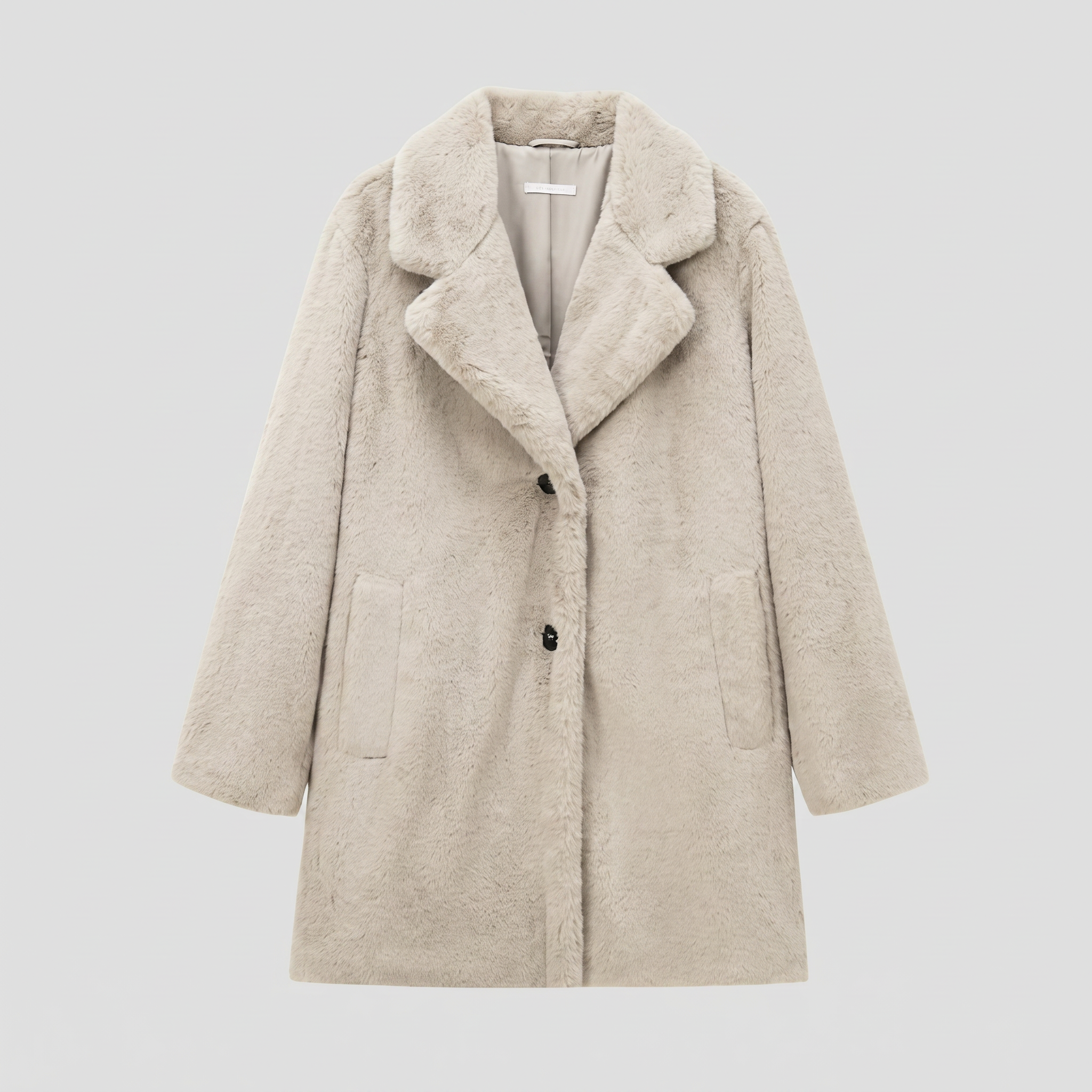 KIM'S | WOMEN'S COAT | FAUX FUR | OPEN FRONT