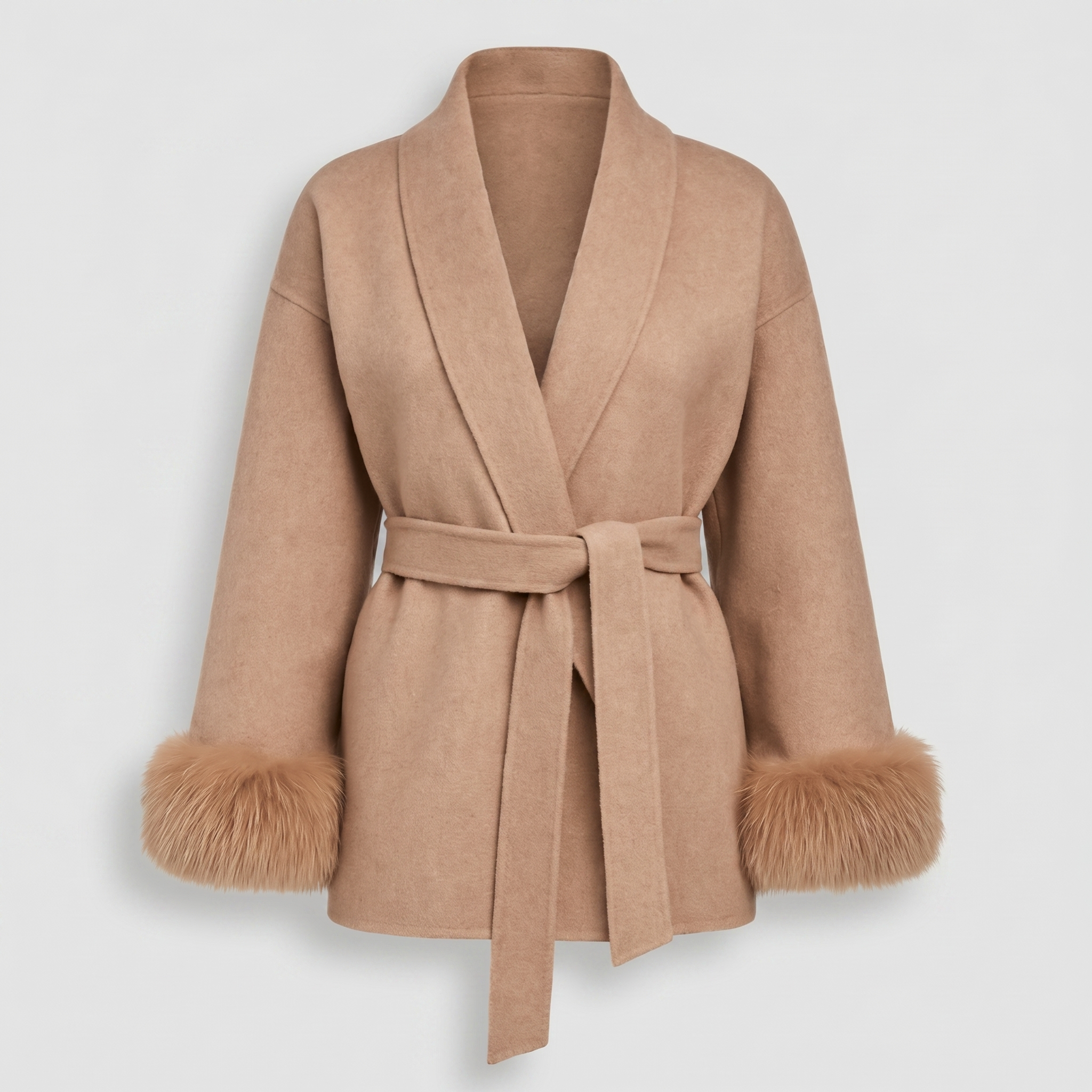 KIM'S | WOMEN'S COAT | WRAP FRONT | BELTED
