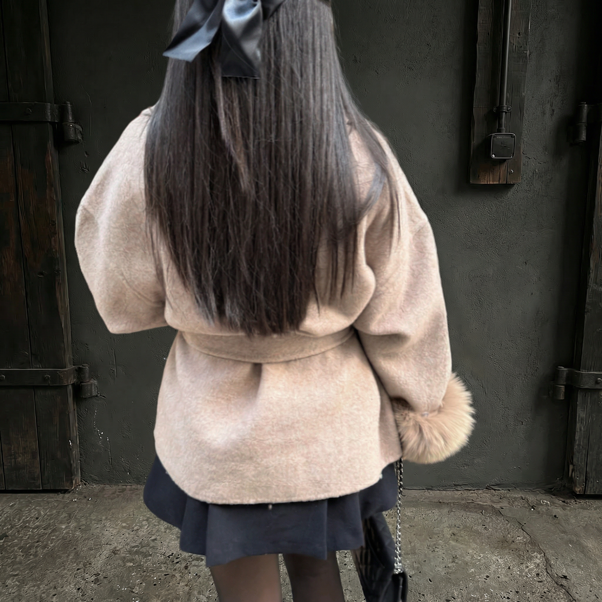 KIM'S | WOMEN'S COAT | WRAP FRONT | BELTED
