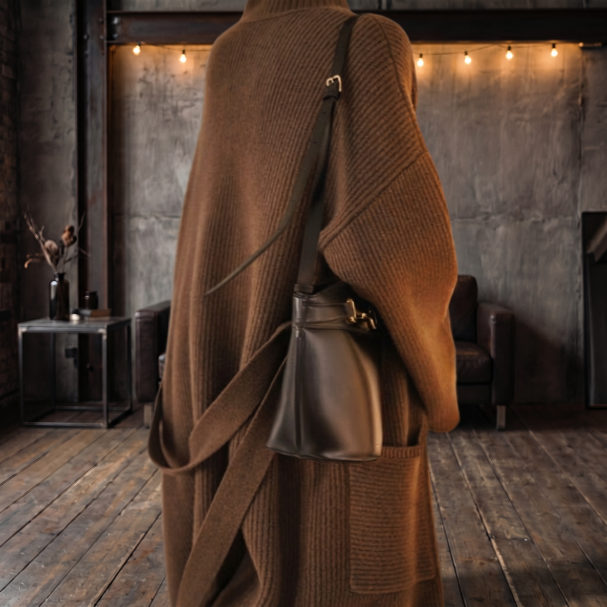 KIM'S | WOMEN'S COAT | LONGLINE | WRAP FRONT