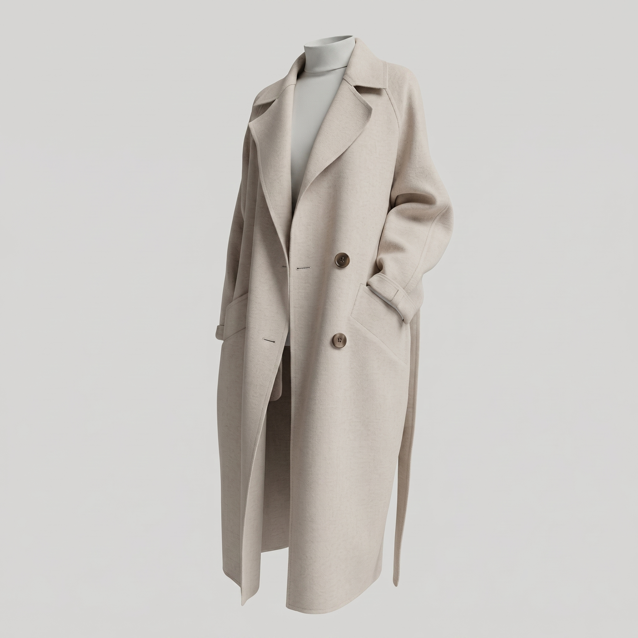 KIM'S | WOMEN'S COAT | LONGLINE | DOUBLE BUTTON