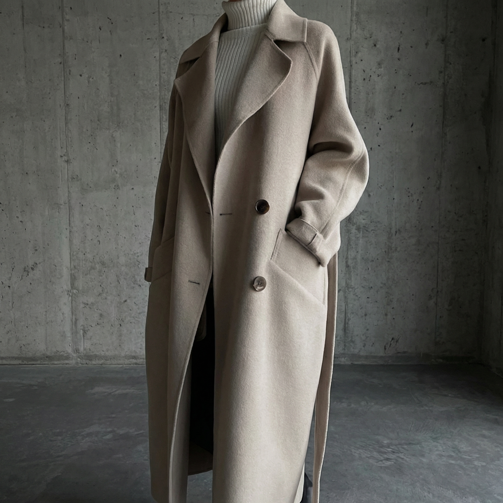 KIM'S | WOMEN'S COAT | LONGLINE | DOUBLE BUTTON