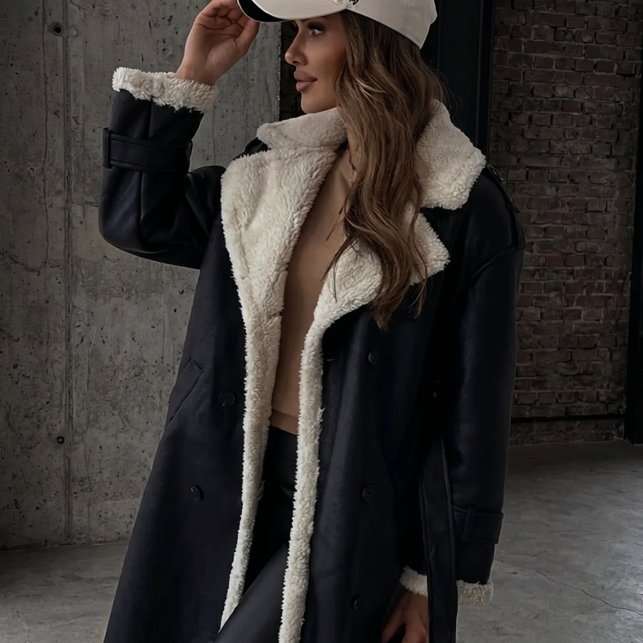 KIM'S | WOMEN'S COAT | LONGLINE | BELTED