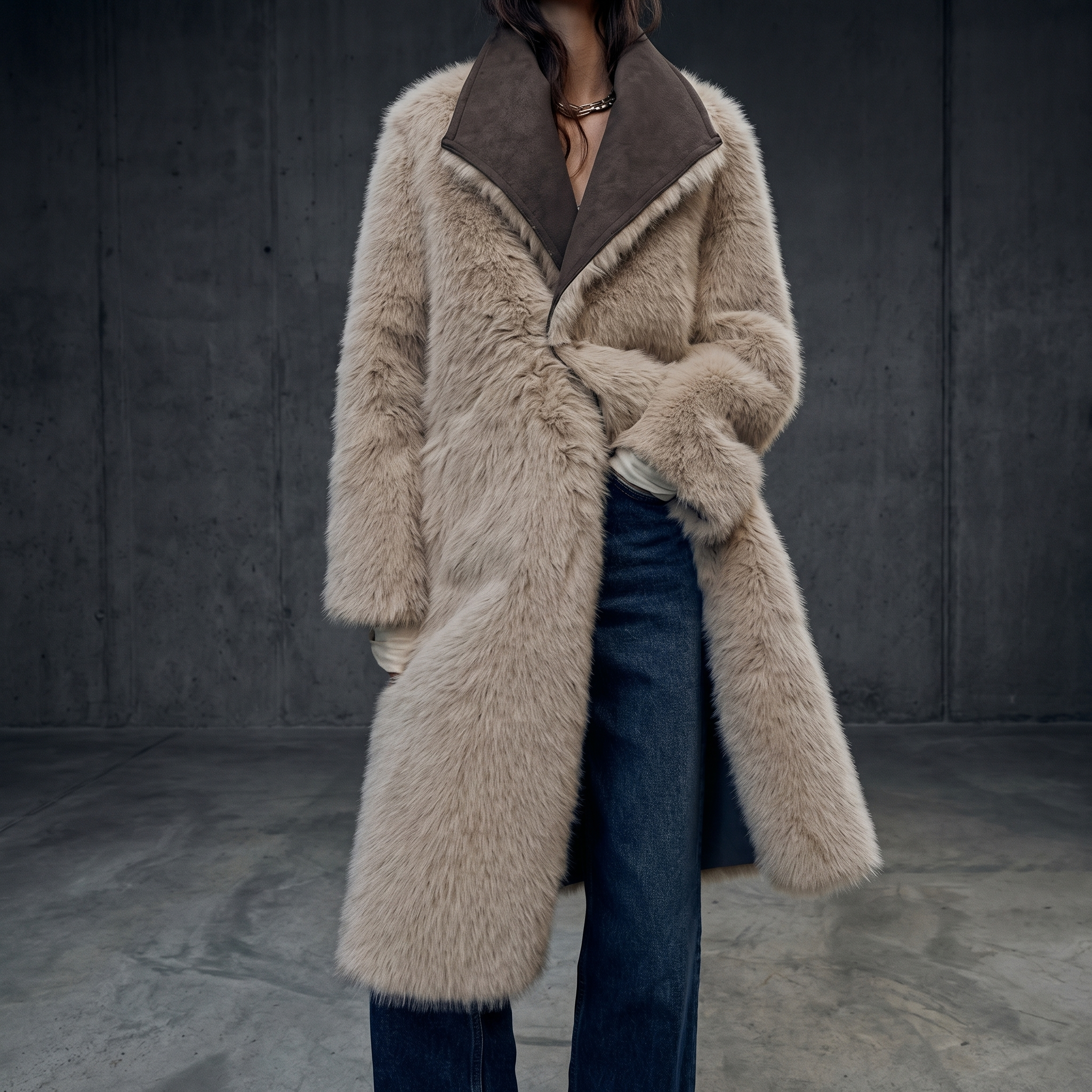KIM'S | WOMEN'S COAT | REVERSIBLE | LONGLINE