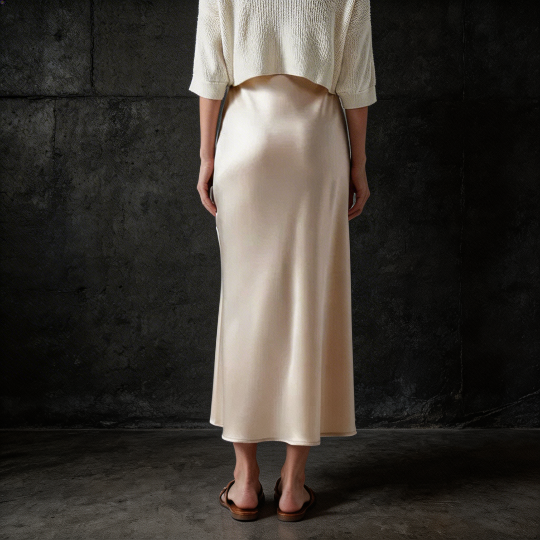 Kim's | WOMEN'S SKIRT | MIDI | SILK