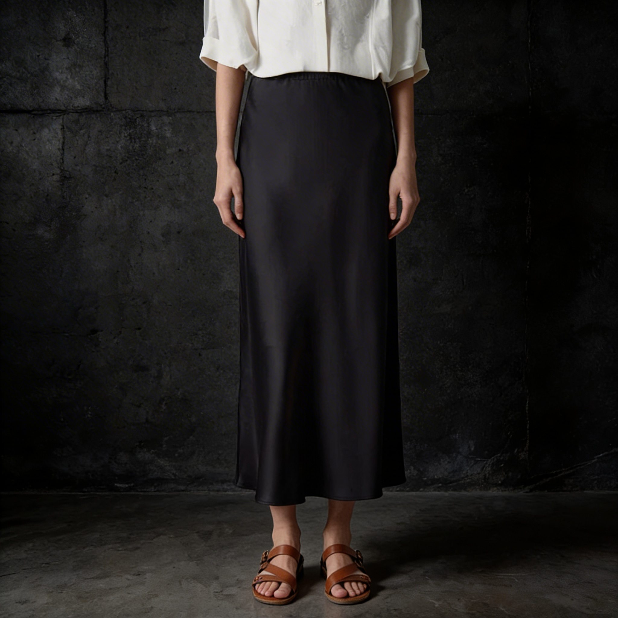 Kim's | WOMEN'S SKIRT | MIDI | SILK