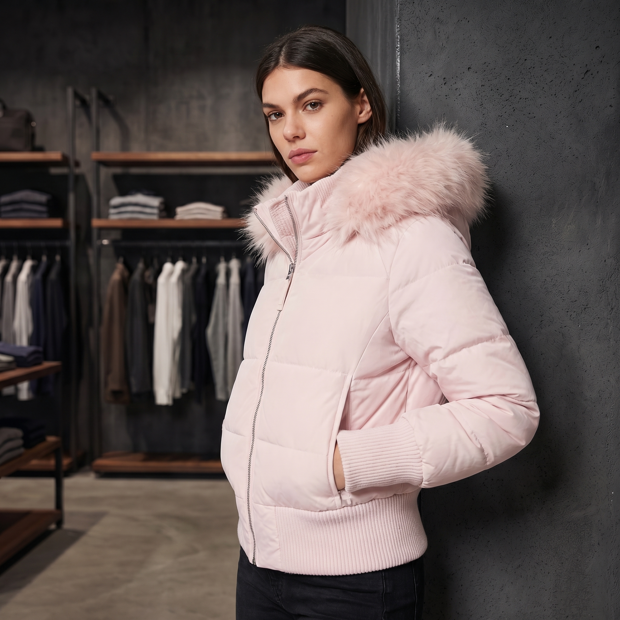 KIM'S | WOMEN'S PUFFER JACKET | HOODED | QUILTED