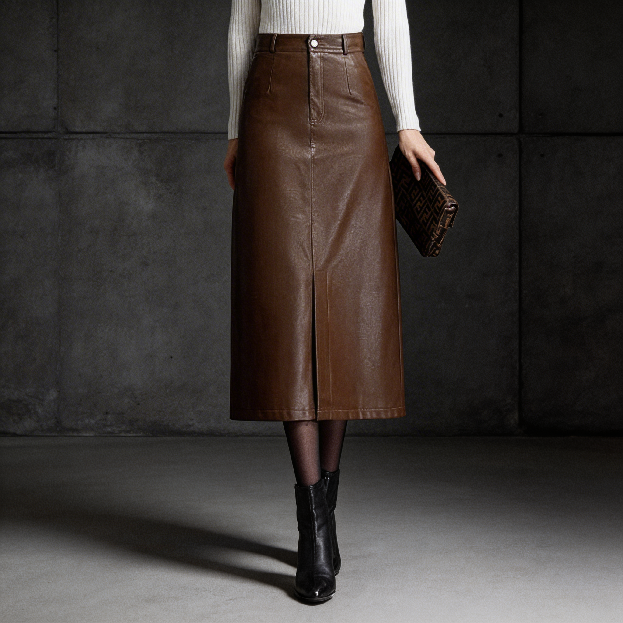 Kim's | WOMEN'S SKIRT | MIDI | STRUCTURED