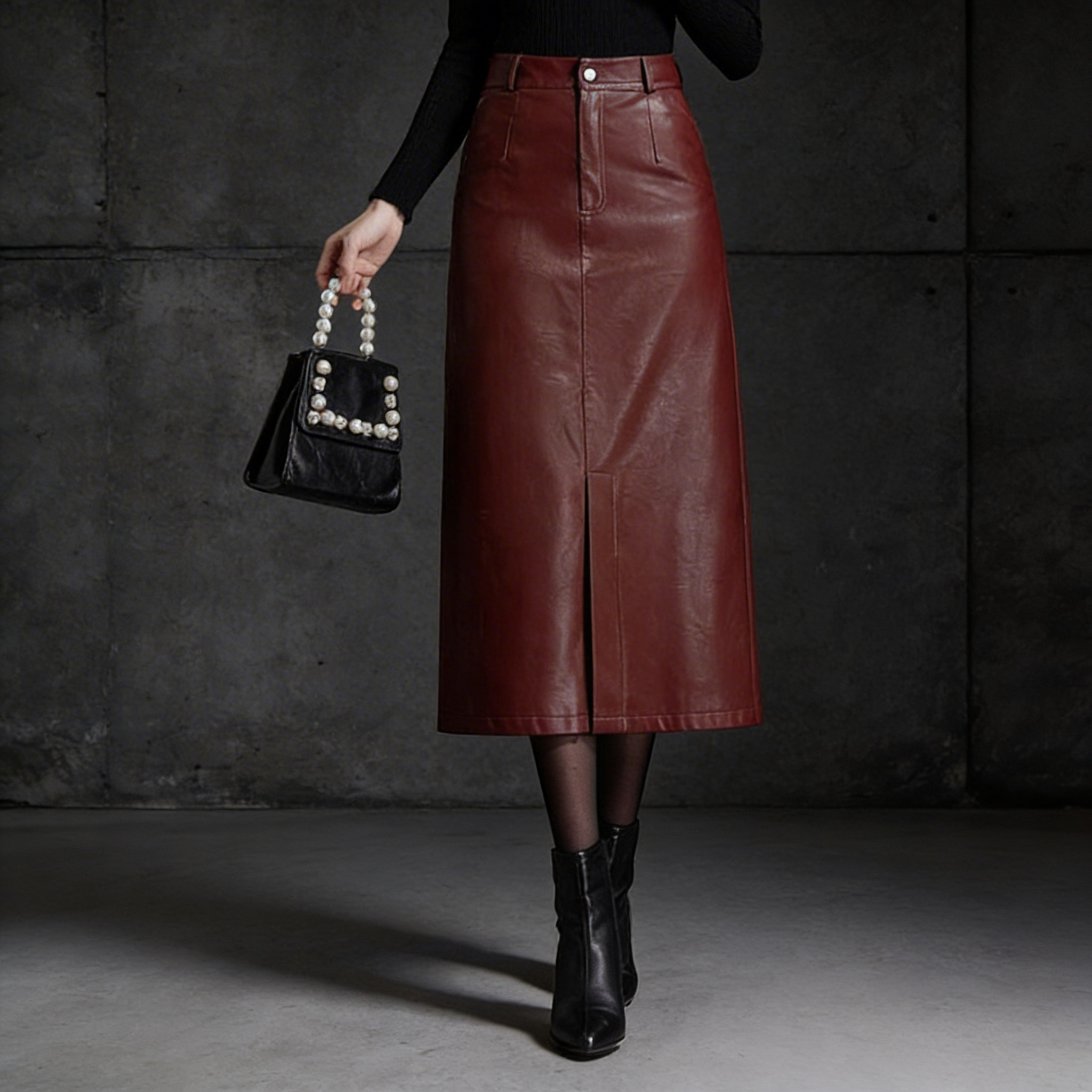 Kim's | WOMEN'S SKIRT | MIDI | STRUCTURED