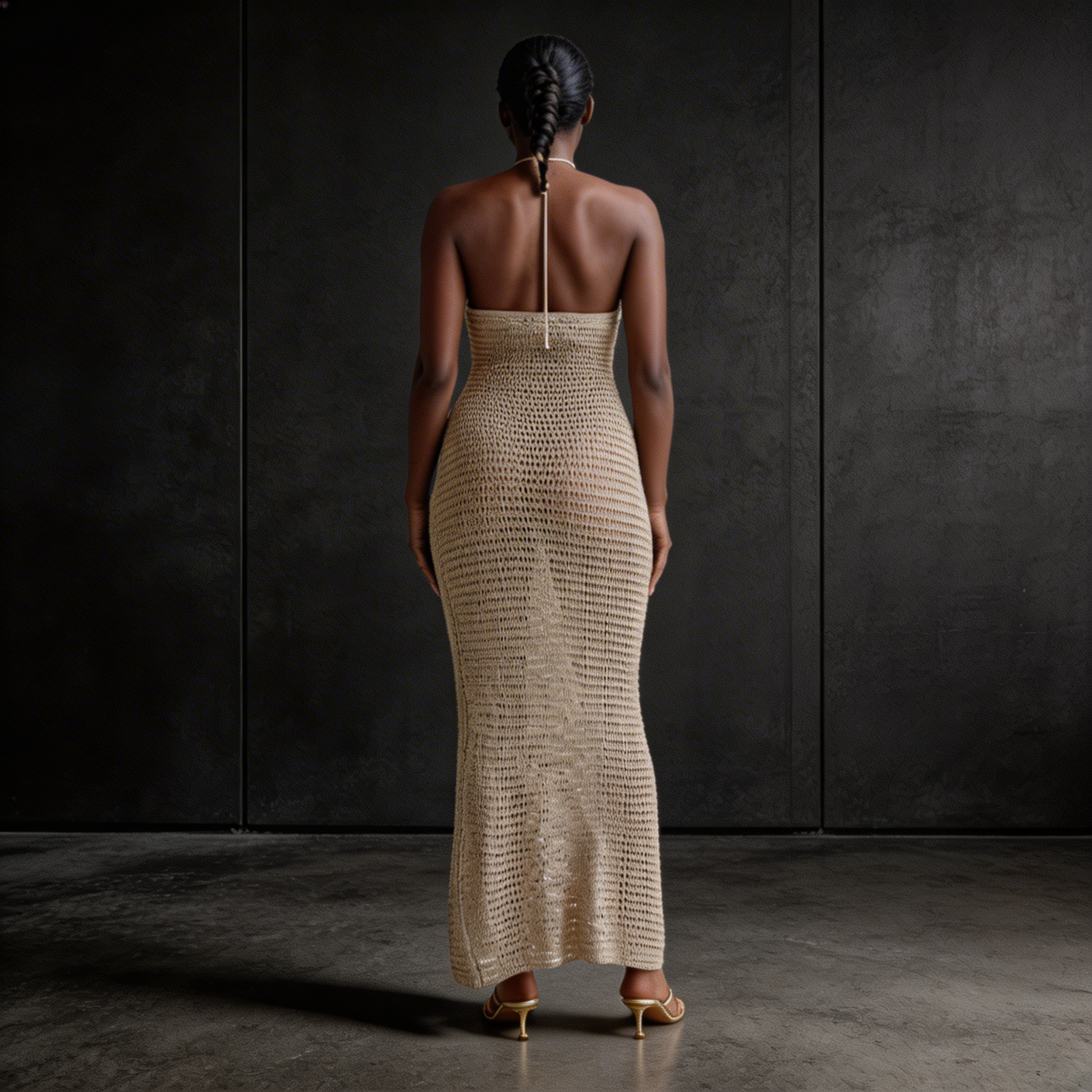 Kim's | WOMEN'S DRESS | MAXI | CROCHET HALTER