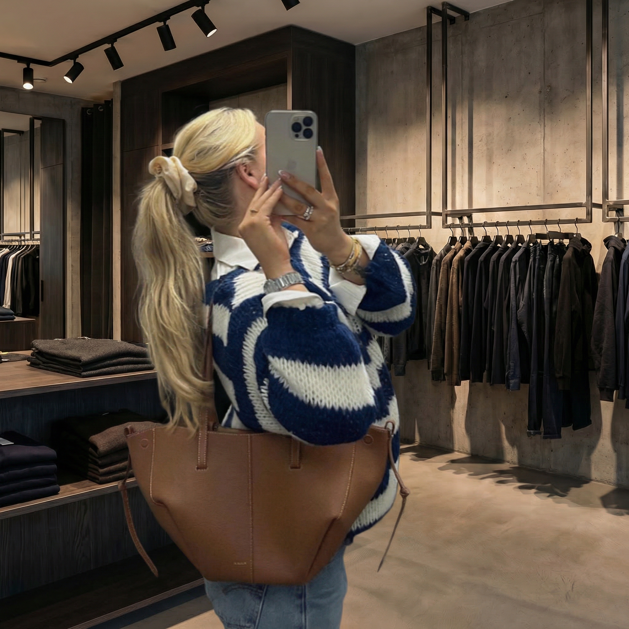 KIM'S | WOMEN'S SWEATER | LONG SLEEVE | STRIPED