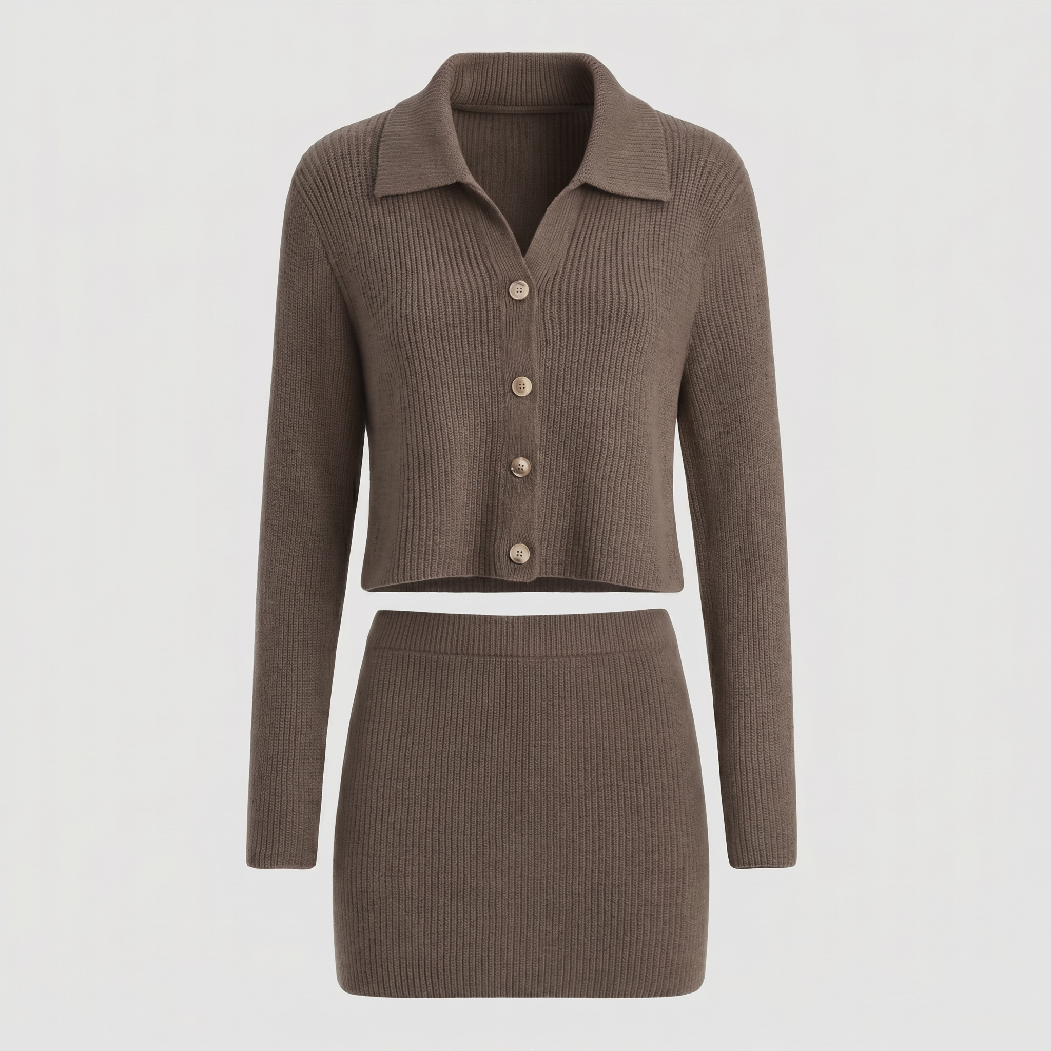 KIM'S | WOMEN'S SET | TWO PIECE | BROWN