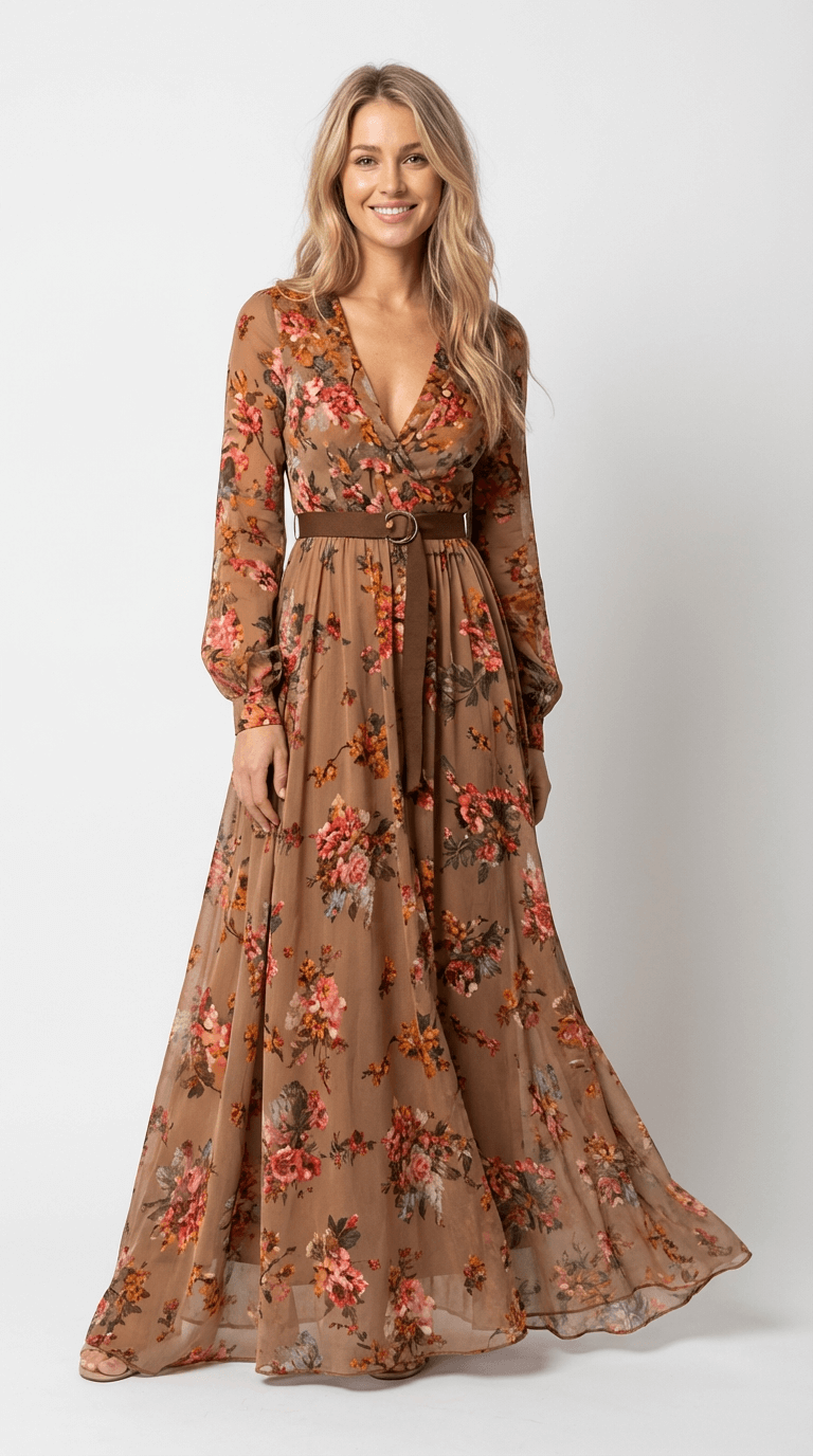 Iris | Abito Maxi Boho