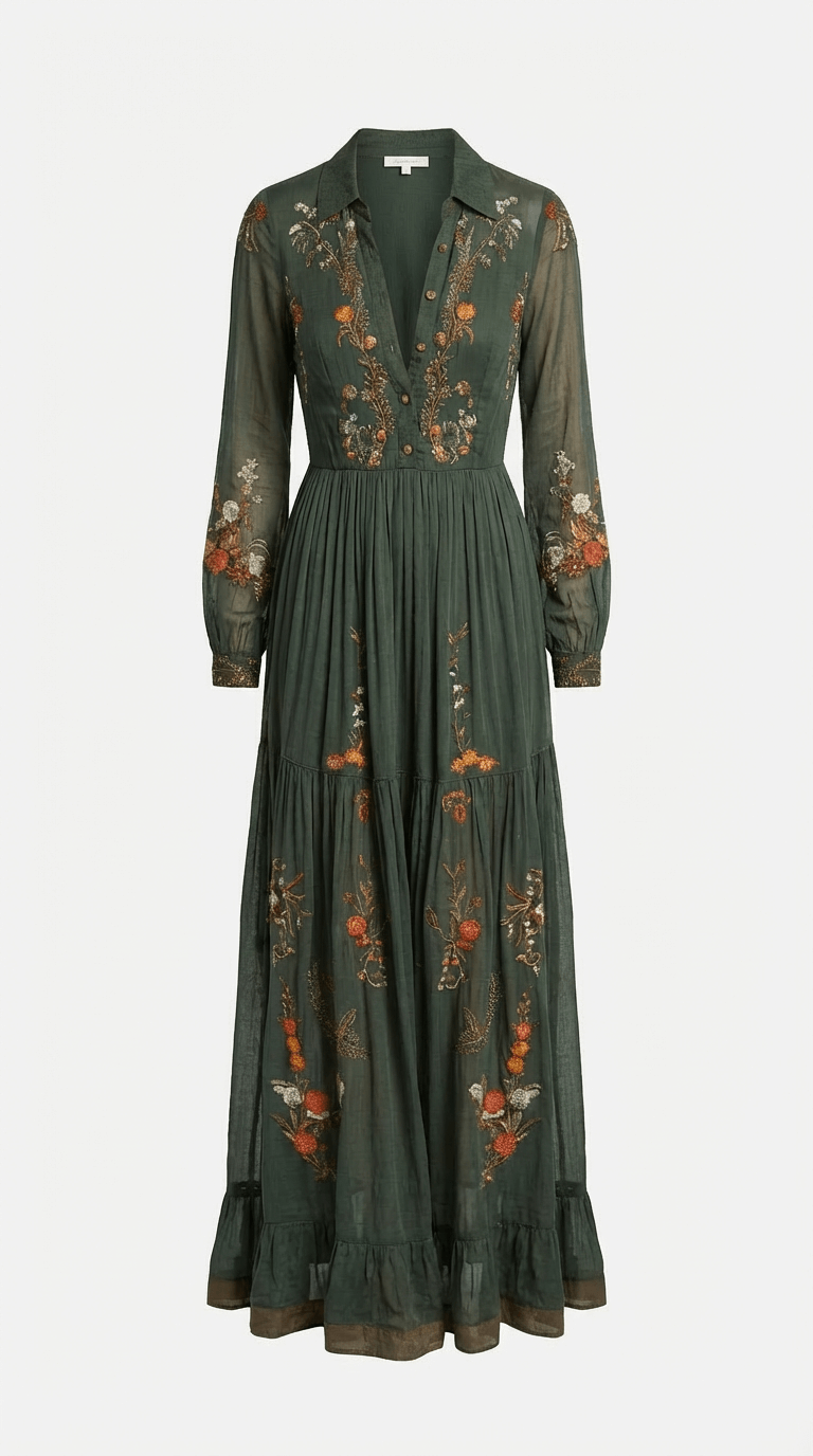 Iris | Abito Maxi Boho