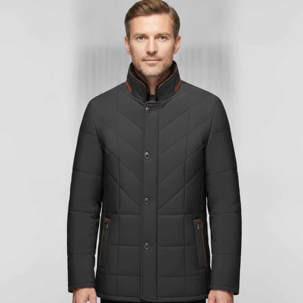 Veroux Mode | Men's Classic Quilted Jacket