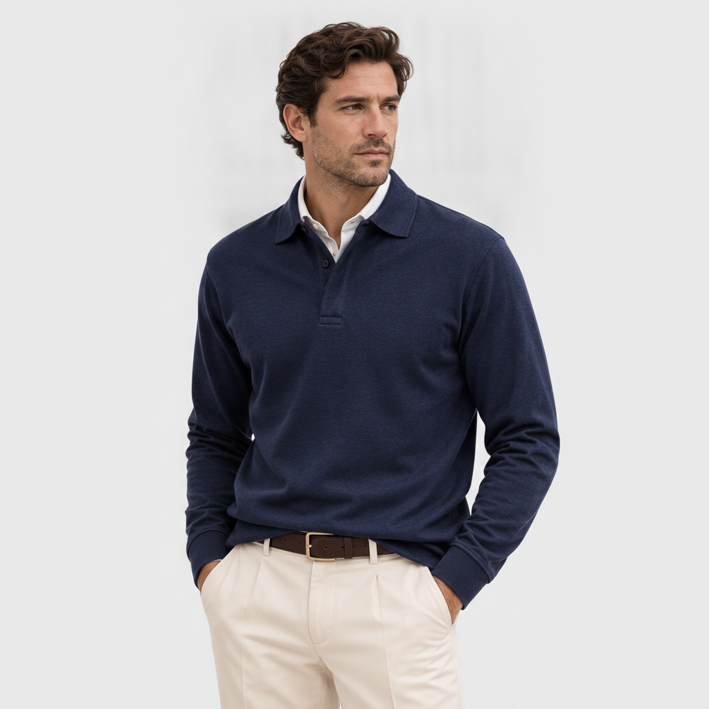 Heritage | Men's Long Sleeve Polo Shirt